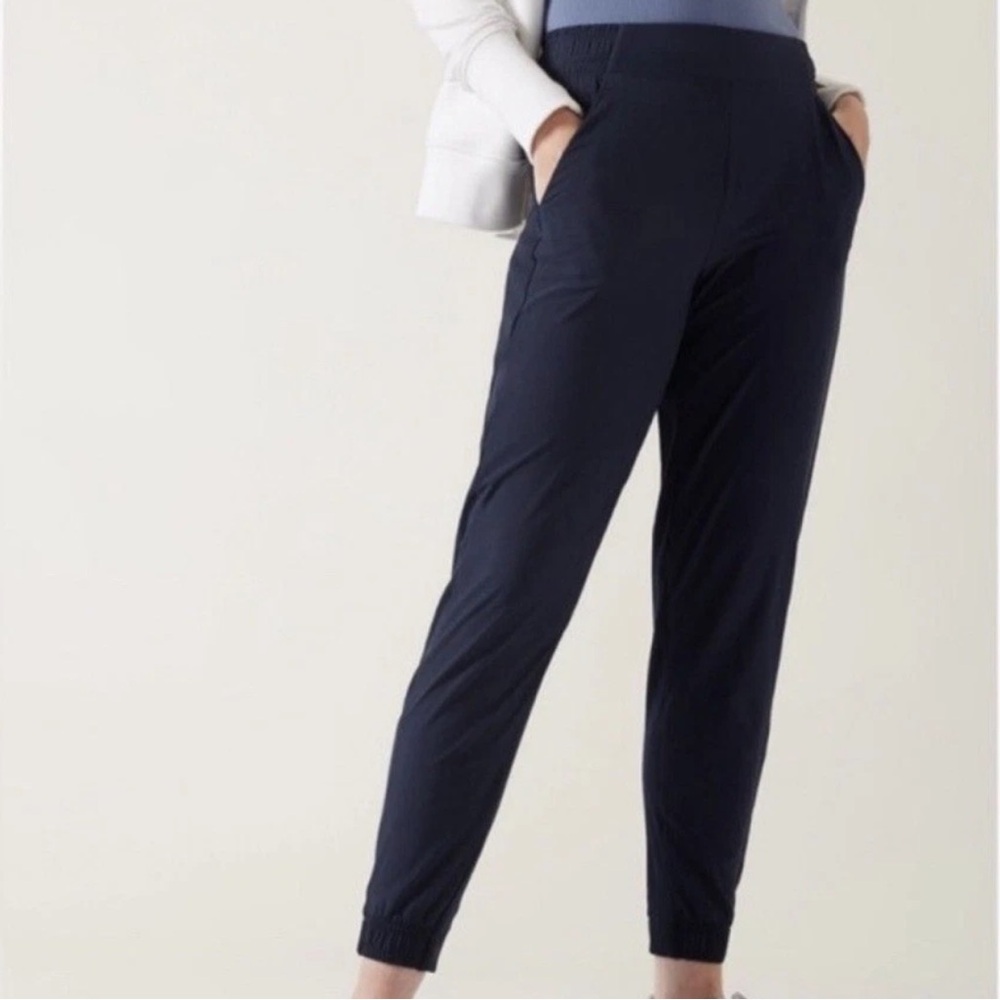 Athleta Brooklyn Jogger Pants Navy - Size 12
